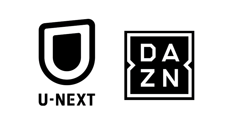 U-NEXT DAZN logo