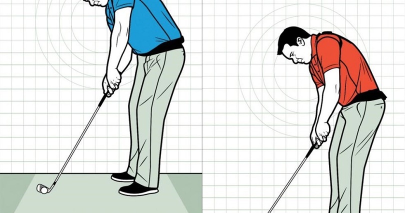 プロゴルファーとアマチュアゴルファーのインパクト比較