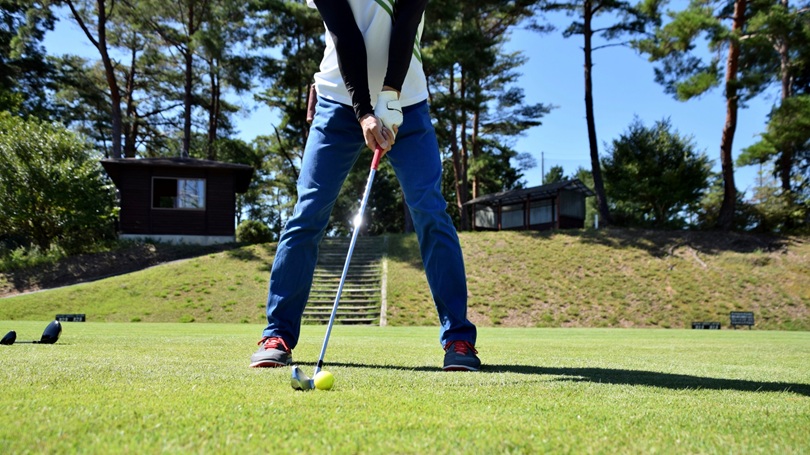 ゴルフ　アドレス　グリップ